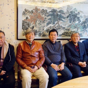 著名書畫家董正義舉辦收徒儀式